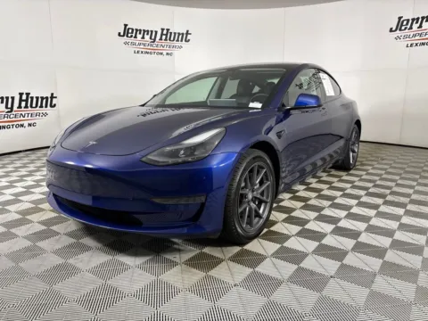 Blue 2022 Tesla Model 3 for sale in Lexington, NC