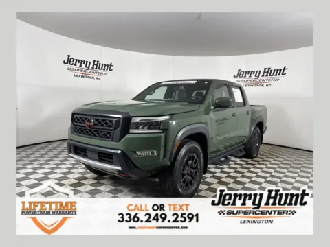 Green 2022 Nissan Frontier PRO-4X for sale in Lexington, NC
