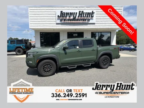 Green 2022 Nissan Frontier PRO-4X for sale in Lexington, NC