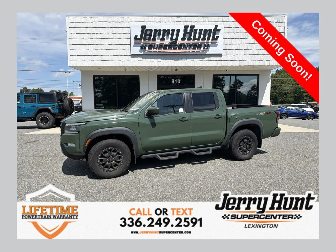 Green 2022 Nissan Frontier PRO-4X for sale in Lexington, NC