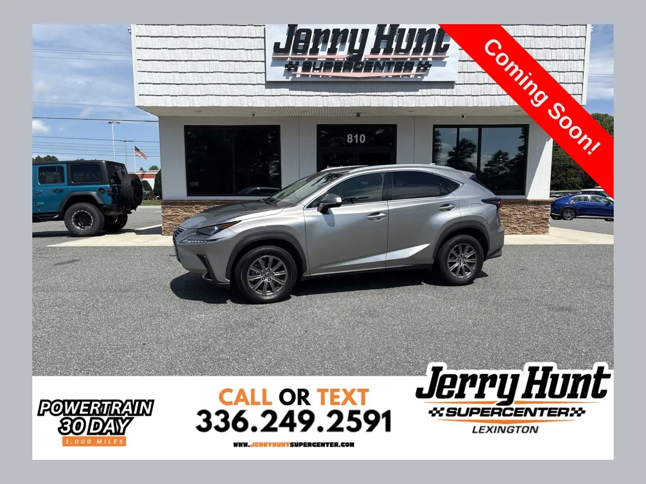Silver 2019 Lexus NX 300 Base for sale in Lexington, NC