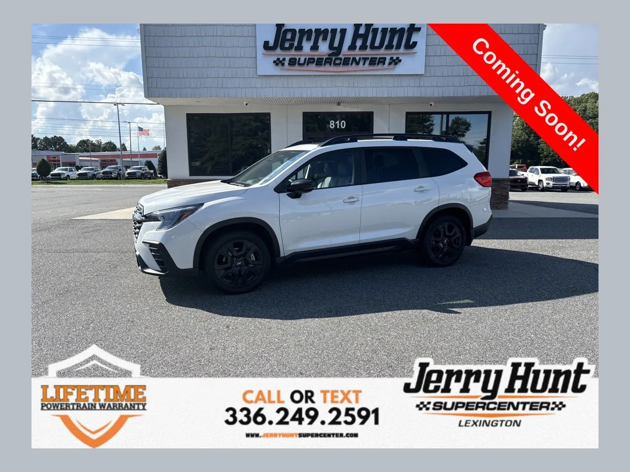 White 2024 Subaru Ascent Onyx Edition for sale in Lexington, NC
