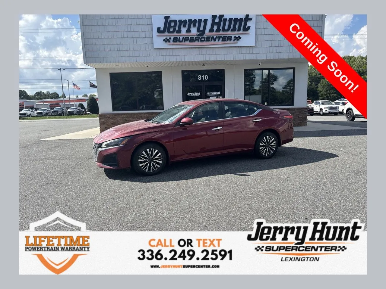 Red 2023 Nissan Altima 2.5 SV for sale in Lexington, NC