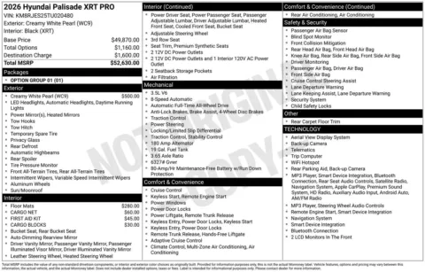 More photos of 2026 Hyundai Palisade XRT Pro at Jerry Hunt Supercenter - Lexington, NC