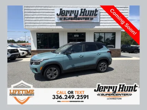Blue 2024 Kia Seltos S for sale in Lexington, NC