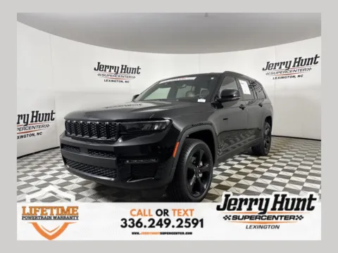 Black 2023 Jeep Grand Cherokee L Limited for sale in Lexington, NC
