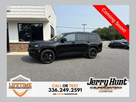 Black 2023 Jeep Grand Cherokee L Limited for sale in Lexington, NC