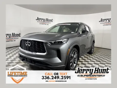 Gray 2023 INFINITI QX60 LUXE for sale in Lexington, NC