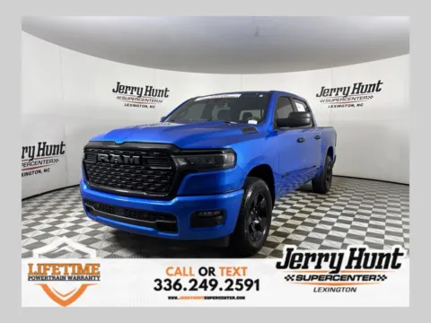 Blue 2025 Ram 1500 Tradesman for sale in Lexington, NC