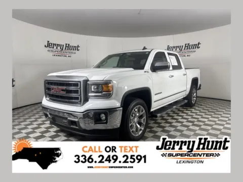 White 2015 GMC Sierra 1500 SLT for sale in Lexington, NC