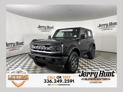 Black 2024 Ford Bronco Big Bend for sale in Lexington, NC