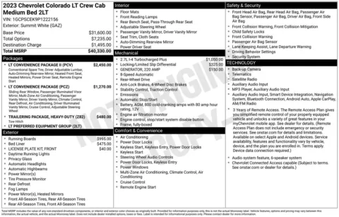 More photos of 2023 Chevrolet Colorado LT at Jerry Hunt Supercenter - Lexington, NC