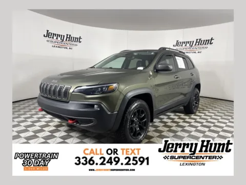 Green 2020 Jeep Cherokee Trailhawk for sale in Lexington, NC