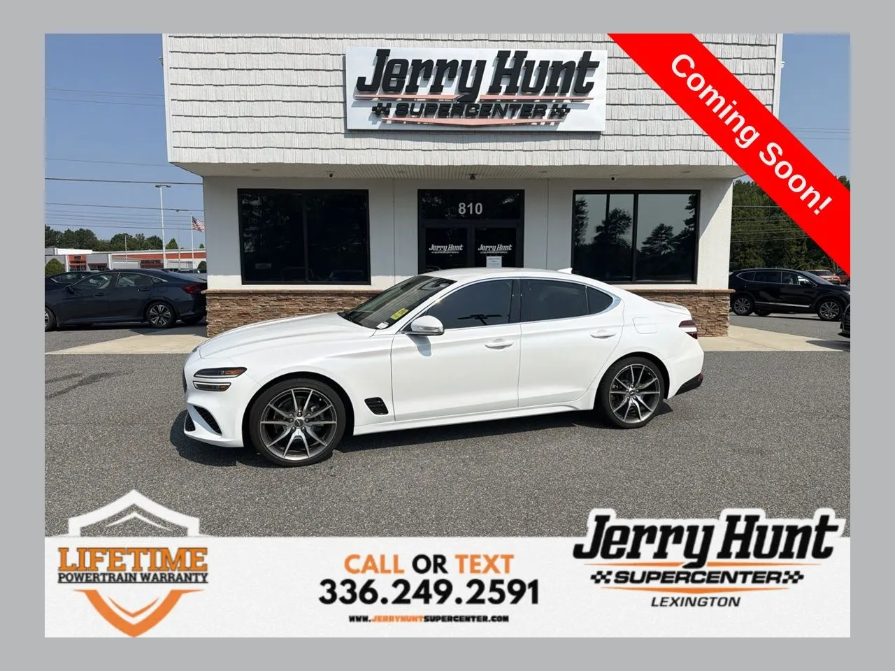 White 2023 Genesis G70 2.0T for sale in Lexington, NC