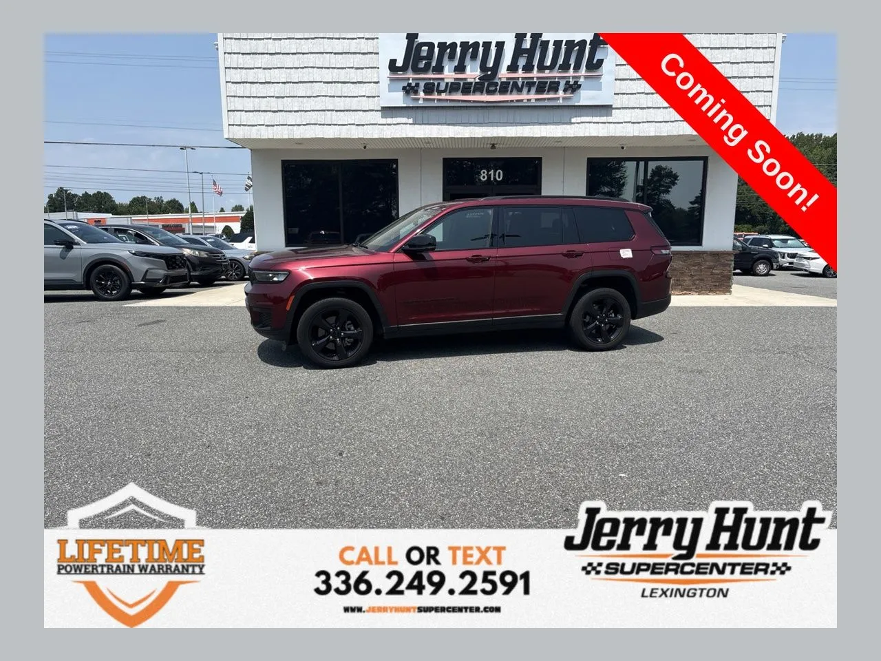 Red 2023 Jeep Grand Cherokee L Altitude for sale in Lexington, NC