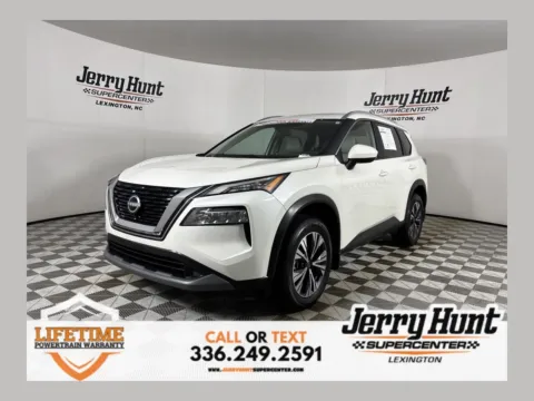 White 2023 Nissan Rogue SV for sale in Lexington, NC