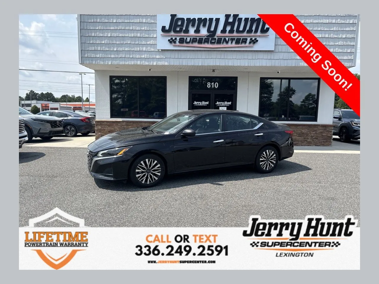 Black 2025 Nissan Altima 2.5 SV for sale in Lexington, NC