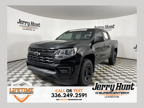 Black 2022 Chevrolet Colorado Work Truck for sale in Lexington, NC