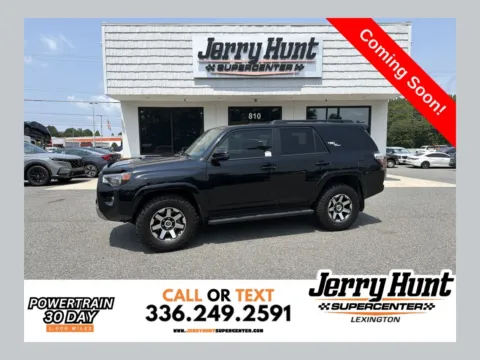 Black 2021 Toyota 4Runner TRD Off-Road for sale in Lexington, NC