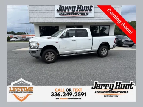 White 2022 Ram 2500 Big Horn for sale in Lexington, NC