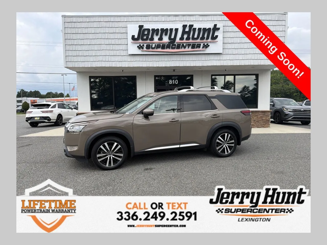 Beige 2024 Nissan Pathfinder Platinum for sale in Lexington, NC
