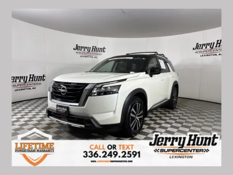 White 2023 Nissan Pathfinder Platinum for sale in Lexington, NC