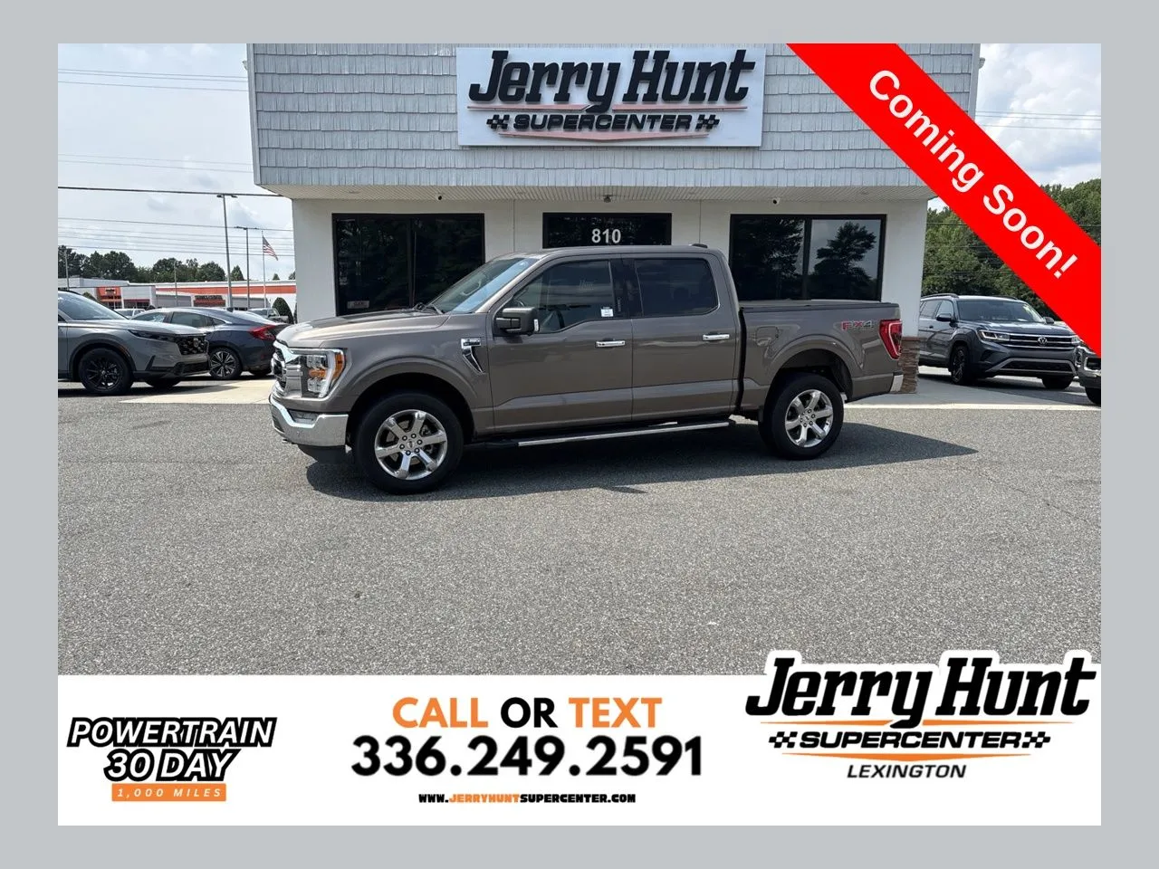 Gray 2021 Ford F-150 XLT for sale in Lexington, NC