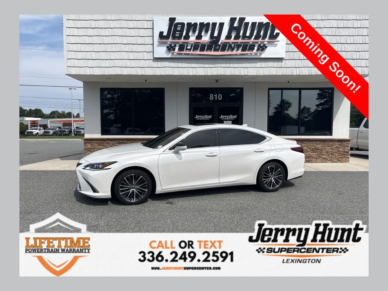 White 2025 Lexus ES 350 for sale in Lexington, NC