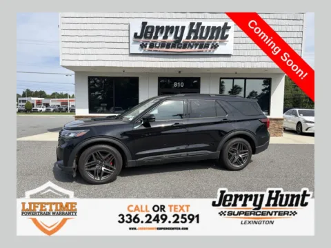 Black 2025 Ford Explorer ST for sale in Lexington, NC