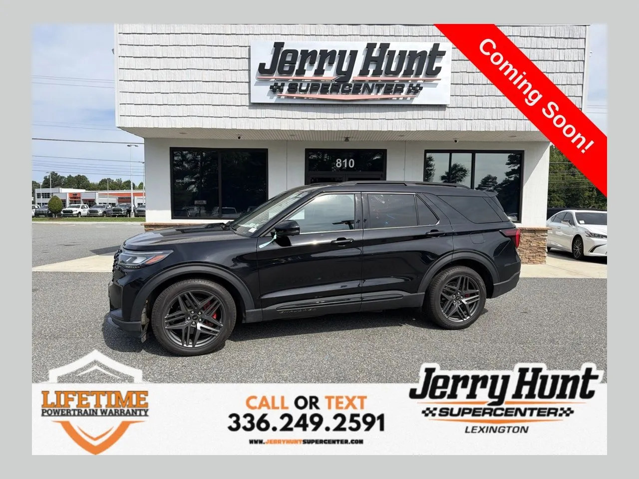 Black 2025 Ford Explorer ST for sale in Lexington, NC