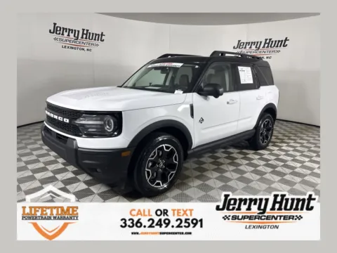 White 2025 Ford Bronco Sport Outer Banks for sale in Lexington, NC