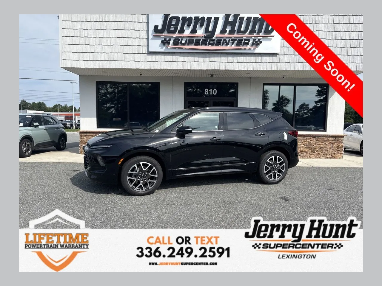 Black 2025 Chevrolet Blazer RS for sale in Lexington, NC