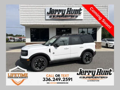 White 2025 Ford Bronco Sport Outer Banks for sale in Lexington, NC