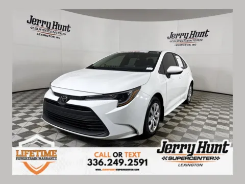 White 2024 Toyota Corolla LE for sale in Lexington, NC