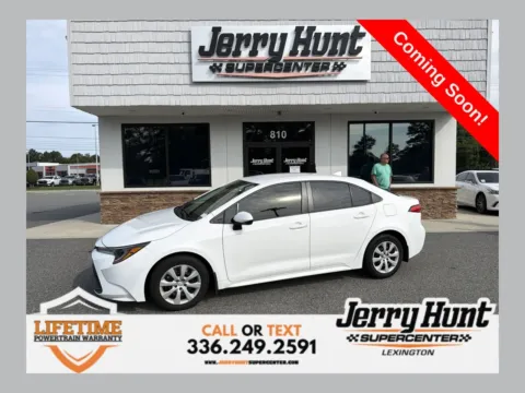 White 2024 Toyota Corolla LE for sale in Lexington, NC