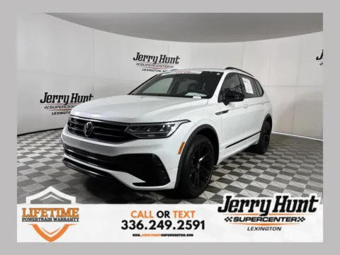 White 2023 Volkswagen Tiguan 2.0T SE R-Line Black for sale in Lexington, NC