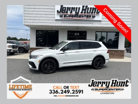 White 2023 Volkswagen Tiguan 2.0T SE R-Line Black for sale in Lexington, NC
