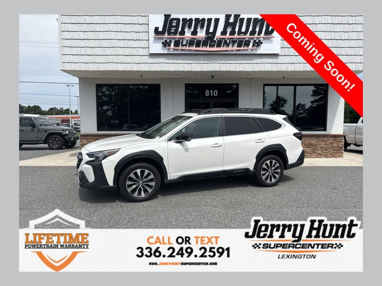 White 2024 Subaru Outback Limited for sale in Lexington, NC