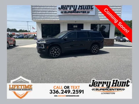Black 2026 Chevrolet Traverse High Country for sale in Lexington, NC