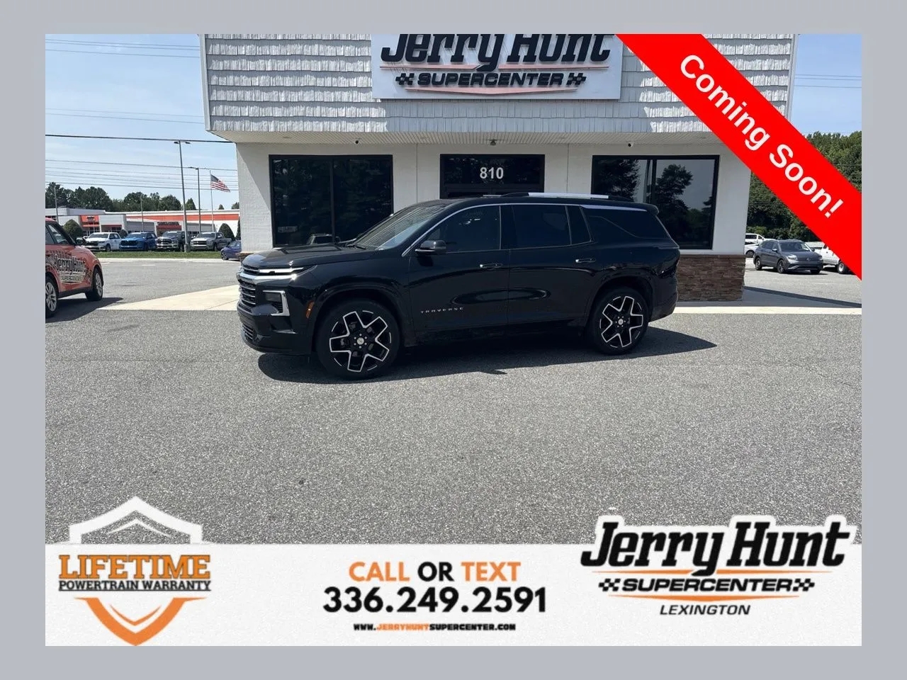 Black 2026 Chevrolet Traverse High Country for sale in Lexington, NC