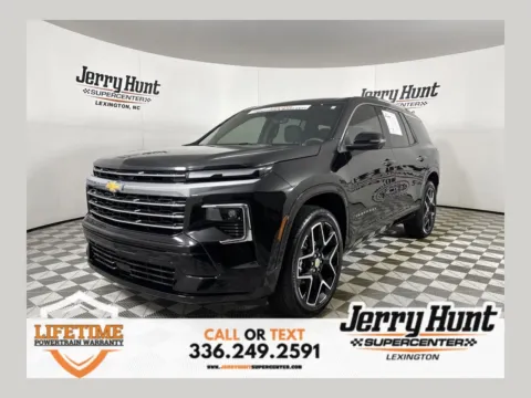 Black 2026 Chevrolet Traverse High Country for sale in Lexington, NC