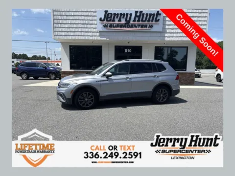 Silver 2022 Volkswagen Tiguan 2.0T SE for sale in Lexington, NC