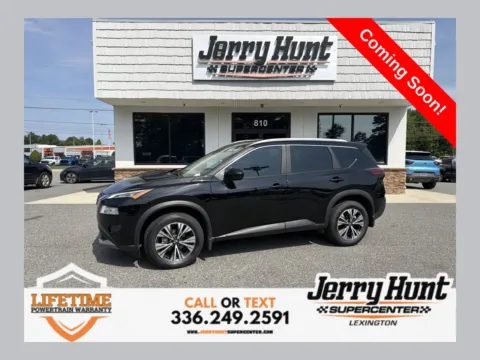 Black 2023 Nissan Rogue SV for sale in Lexington, NC