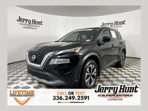 Black 2023 Nissan Rogue SV for sale in Lexington, NC