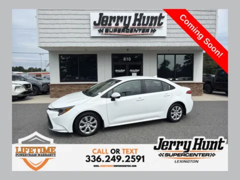 White 2025 Toyota Corolla LE for sale in Lexington, NC