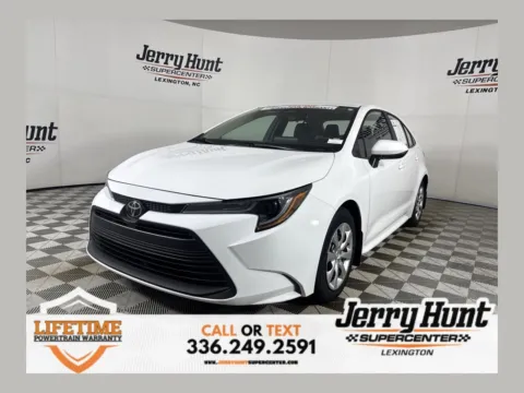 White 2025 Toyota Corolla LE for sale in Lexington, NC