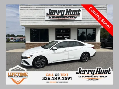 White 2025 Hyundai Elantra SEL Convenience for sale in Lexington, NC