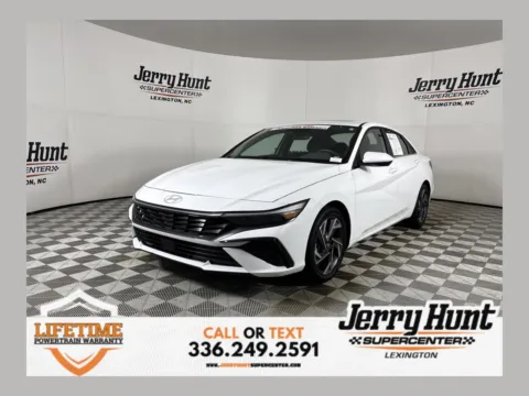 White 2025 Hyundai Elantra SEL Convenience for sale in Lexington, NC