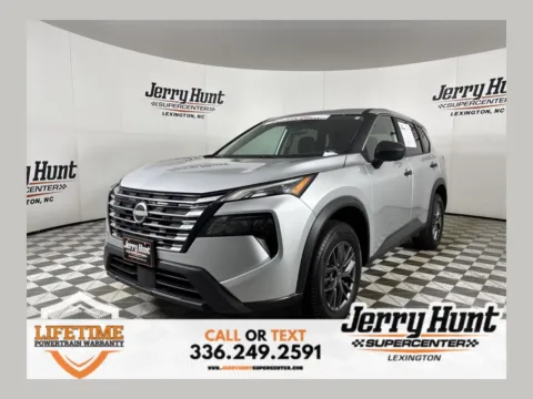 Silver 2024 Nissan Rogue S for sale in Lexington, NC