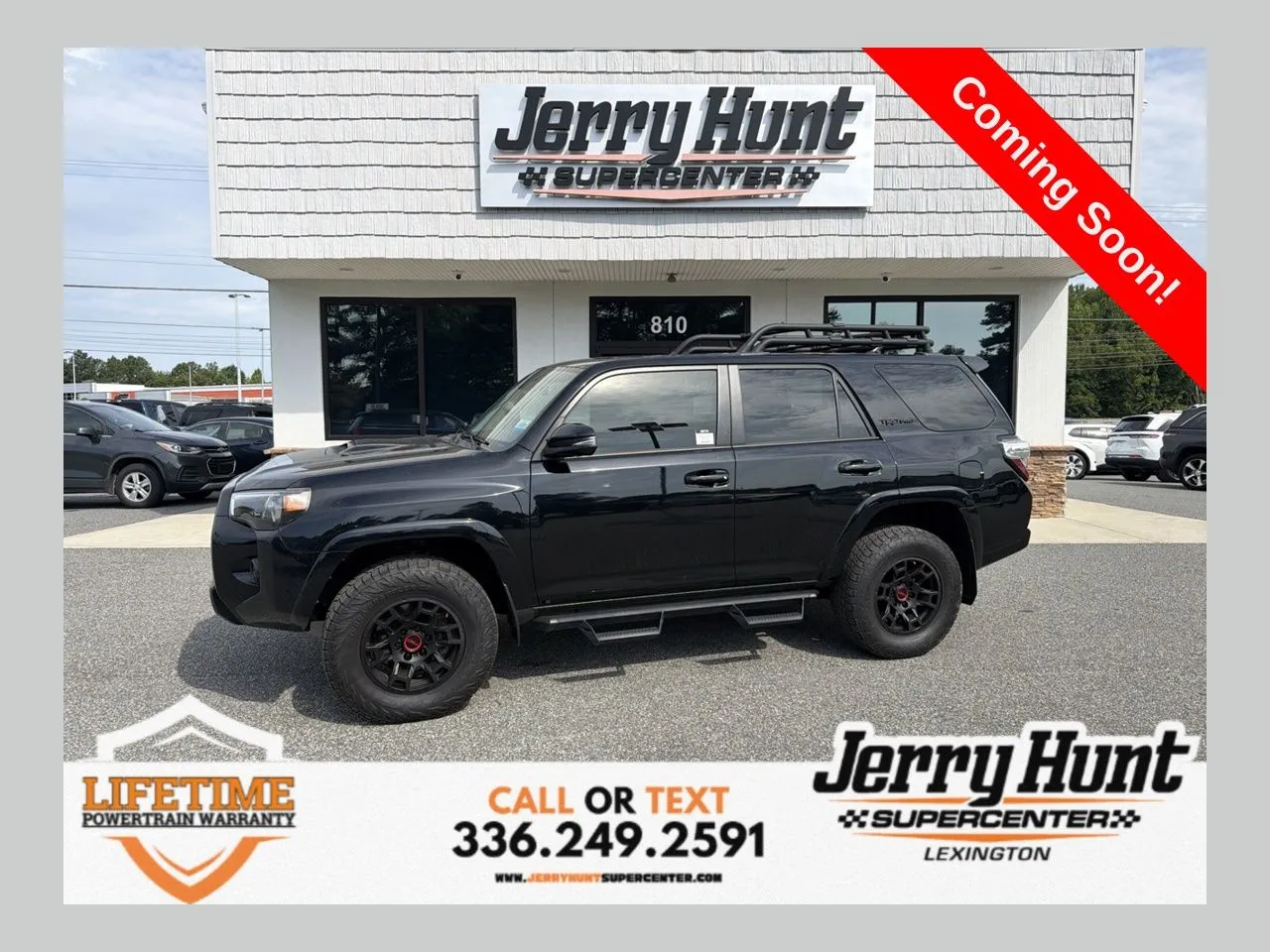Black 2023 Toyota 4Runner TRD Pro for sale in Lexington, NC